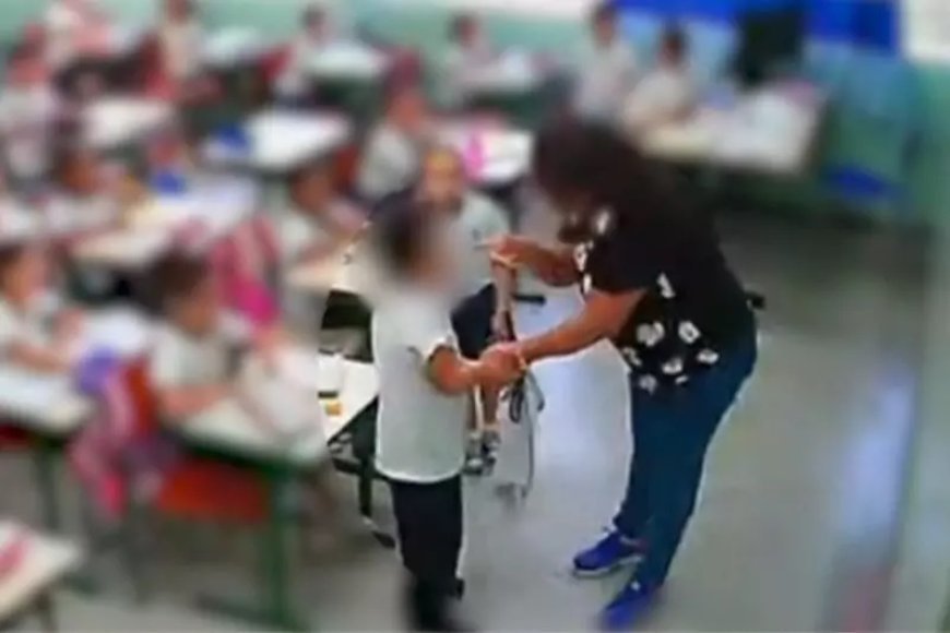 Menino autista é agredido por professora em sala de aula em São Paulo; Veja o Vídeo