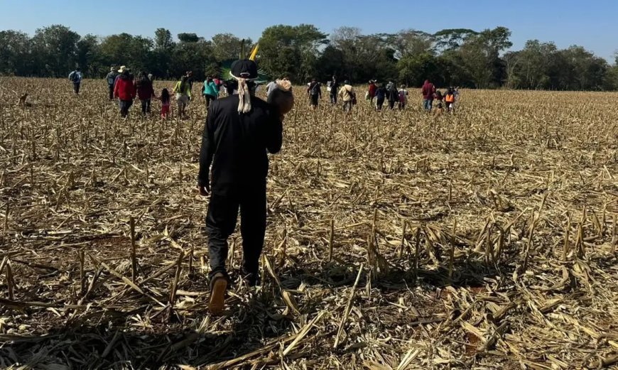 Falta de água leva indígenas a protestarem em rodovia no MS