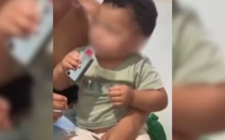 Polícia investiga jovem que filmou bebê de 11 meses com cigarro eletrônico