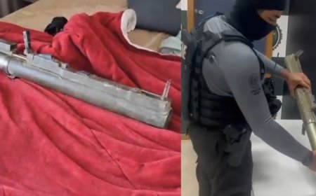 Polícia apreende arma de guerra capaz de perfurar veículos blindados no RJ