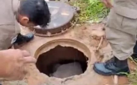 Vídeo: suspeito de liderar facção criminosa é preso dentro de bueiro