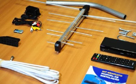 Saiba como adquirir o Kit Antena gratuitamente e a instalação