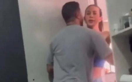 Influenciadora invade apartamento e encontra ex com outro homem