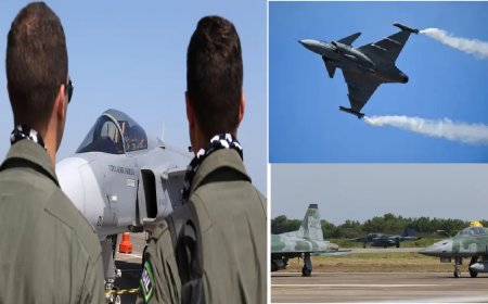 Caça adquirido pelo Brasil surpreende F-15 dos EUA em combate simulado