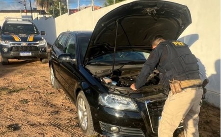 PRF recupera carro de luxo furtado durante test drive