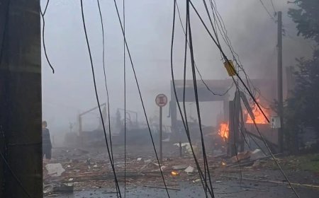 Avião com dez passageiros cai em Gramado