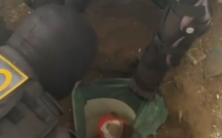 VÍDEO: PMCE apreende quase 5 kg de maconha que estavam enterrados