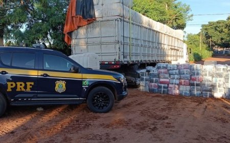 PRF apreende 1,8 tonelada de maconha