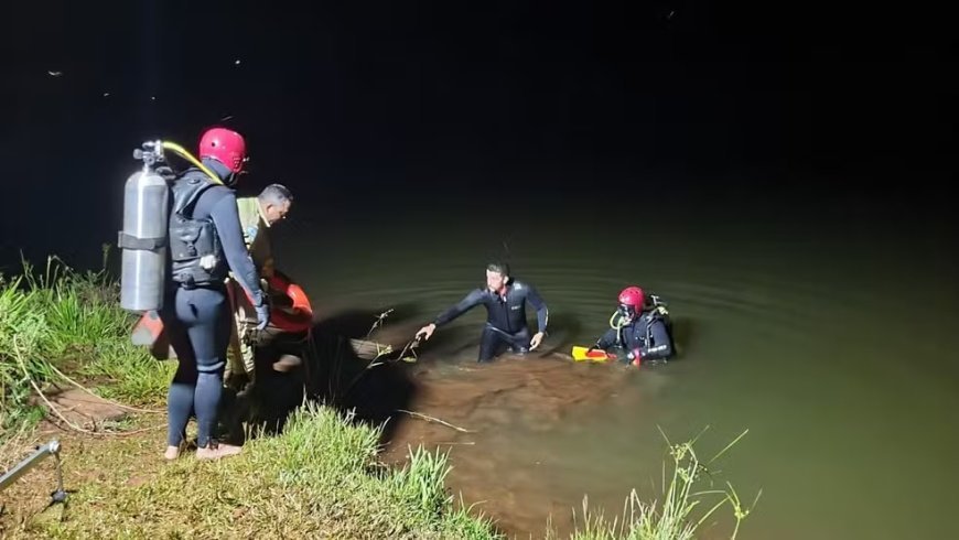 Menina anda mais de 3 km para pedir socorro após carro cair em represa