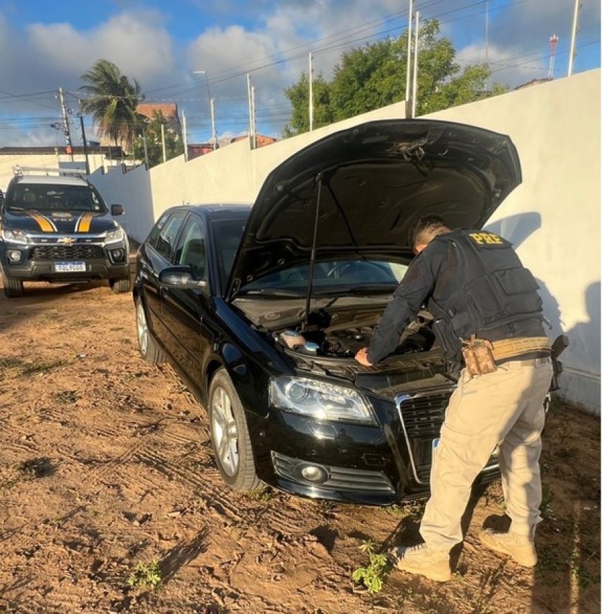 PRF recupera carro de luxo furtado durante test drive