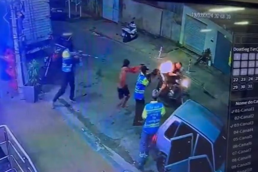 VÍDEO: Policial penal é morto durante tentativa de assalto a depósito de bebidas