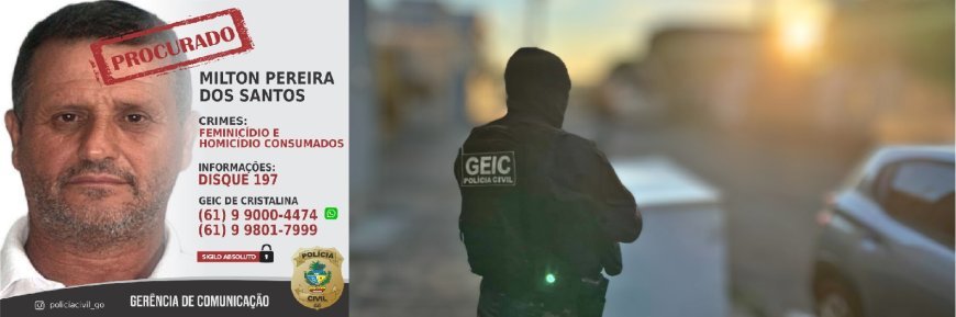 PCGO prende investigado por ajudar outro a matar mãe e padrasto de ex após fim de relacionamento