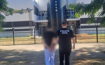 PCGO prende homem por estupro a mulher enquanto caminhava no parque