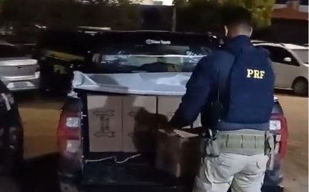 Em Juazeiro (BA), PRF apreende mais de 1.400 perfumes falsificados