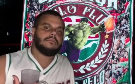 Presidente de torcida organizada do Fluminense é assassinado a facadas na frente da família