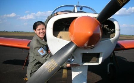 Major Joyce é a primeira mulher a assumir o Comando de uma Unidade Aérea da FAB
