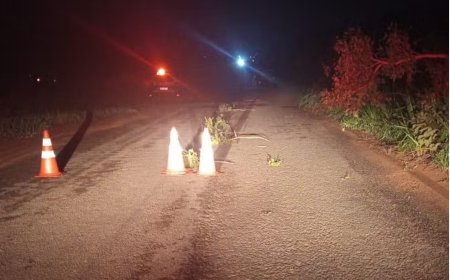 Homem morre após passar por buraco, perder controle de moto e cair em avenida