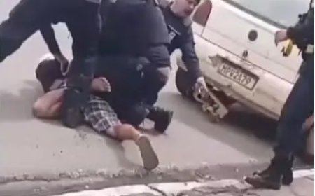 Motorista tenta agredir guardas com facão após ser avisado que carro seria guinchado no ES