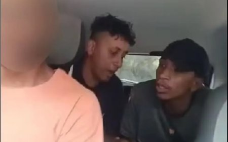 Motorista de aplicativo filma o momento em que é assaltado em SP