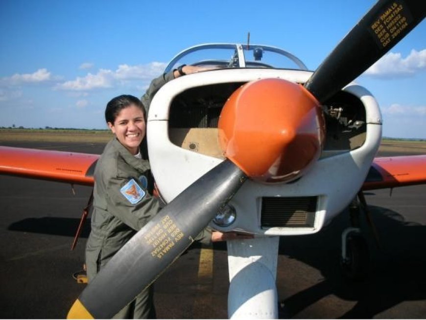 Major Joyce é a primeira mulher a assumir o Comando de uma Unidade Aérea da FAB