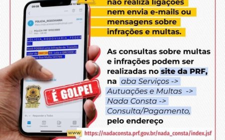 ALERTA: Criminosos usam nome da PRF para aplicar golpes