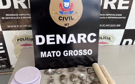 Polícia Civil prende personal trainer por tráfico de drogas em Cuiabá