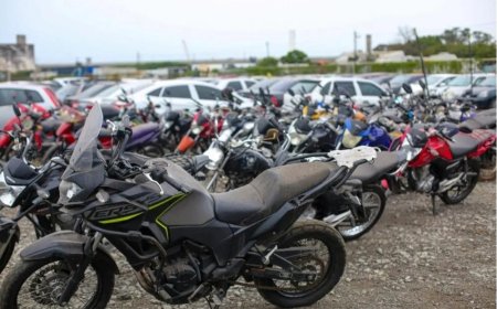 Leilão do Detran-SP em São Sebastião tem moto a partir de R$ 200 e carro a R$ 550