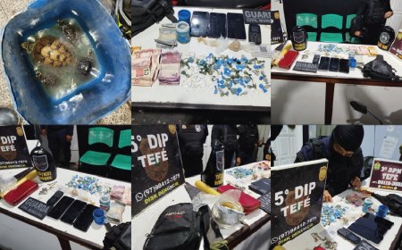 Polícias Civil, Militar e GCM deflagram operação de combate ao tráfico de drogas e prendem seis pessoas