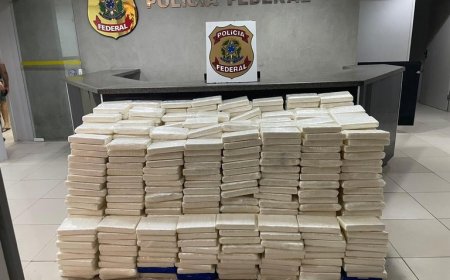 PF deflagra operação e apreende uma tonelada de cocaína em São Luís