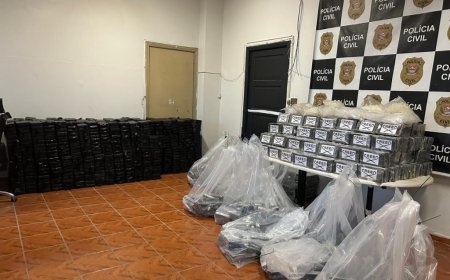 Polícia apreende 2 toneladas de cocaína em caminhão de reciclagem