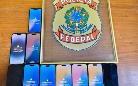 PF prende em flagrante homem que vendia celulares roubados pelos Correios