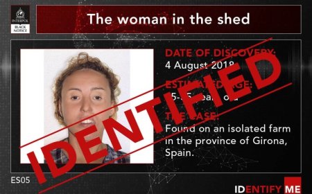 Identidade de mulher encontrada morta na Espanha é revelada por meio da campanha Identify Me da Interpol