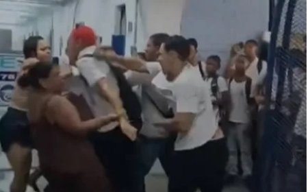 Diretora de escola é agredida ao tentar apartar briga