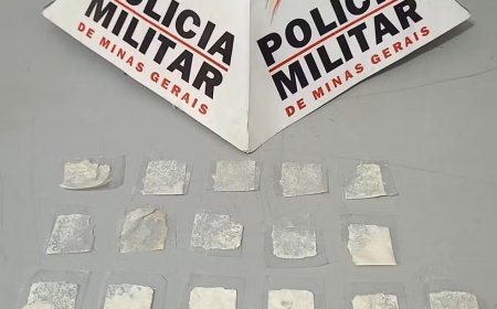 Criança de 4 anos leva cocaína que seria do pai para escola em MG