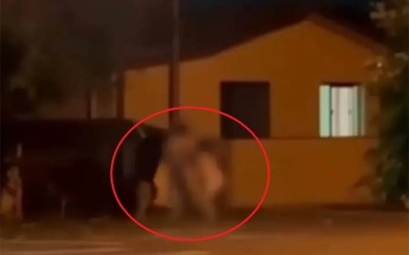 Esposa flagra traição e amante foge pelada; Veja