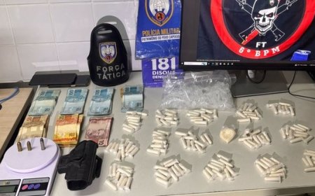 Aluna da Polícia Militar é presa com drogas no ES