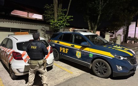 Mulher que fazia escolta de carga excedente é presa pela PRF por furtar restaurante na BR-381