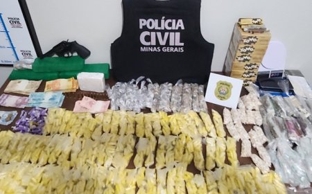 PCMG deflagra operação e apreende mais de mil pinos de cocaína