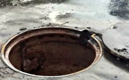 Dupla é presa enquanto tentava furtar cabos dentro de bueiro