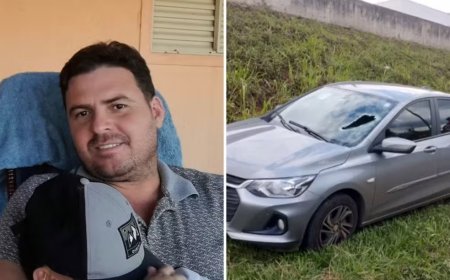 Motorista de app morre após ser atingido por peça de caminhão em Goiás