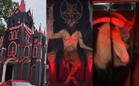 1ª igreja Luciferiana do Brasil impressiona e viraliza na web