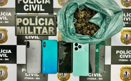 Boca de fumo estourada! Polícia prende traficante e apreende adolescente acusado de homicídios no MA