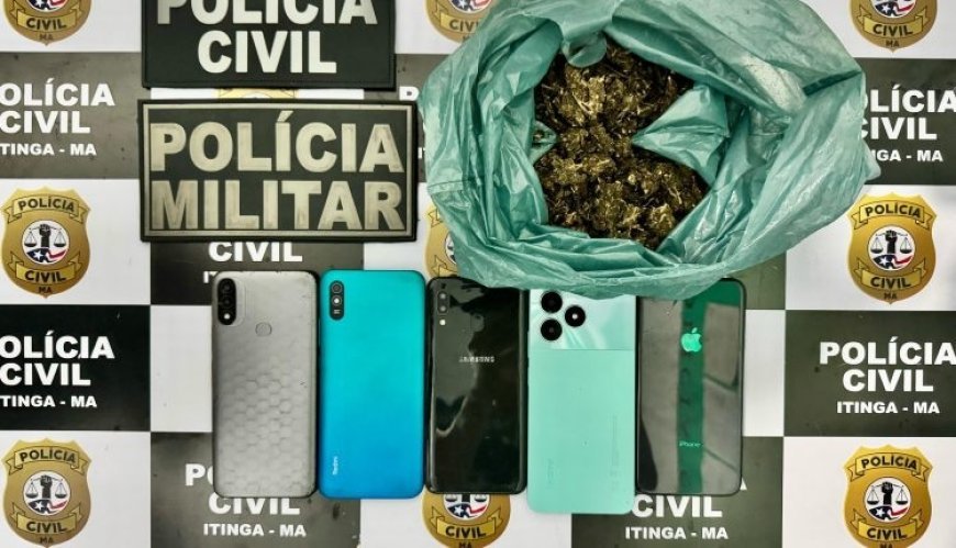 Boca de fumo estourada! Polícia prende traficante e apreende adolescente acusado de homicídios no MA