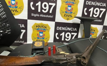 Polícia Civil apreende armas e munições de padrasto que ameaçou matar enteada grávida