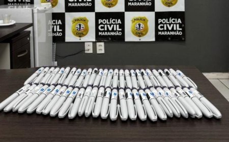 Tráfico de Mounjaro: casal é preso com 53 canetas de remédio usado para emagrecer em Bacabal