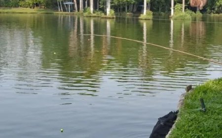 Jovem morre eletrocutado enquanto pescava em pesque-pague