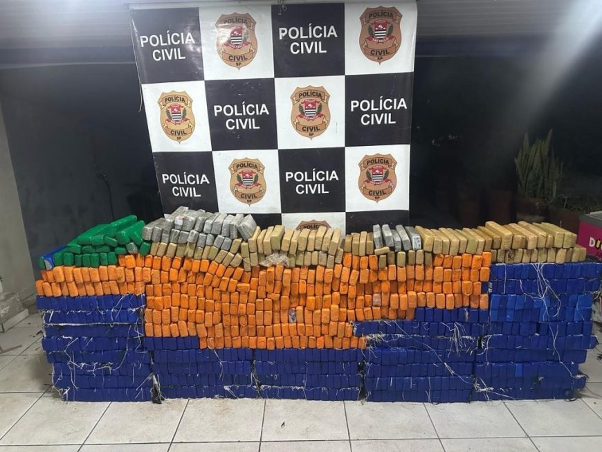 Polícia prende motorista com 2 toneladas de maconha e intercepta carregamento de drogas
