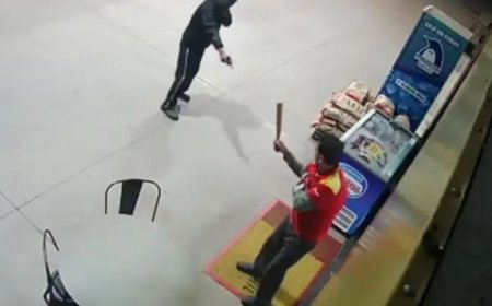 Frentista é baleado no peito ao reagir assalto em posto de combustíveis