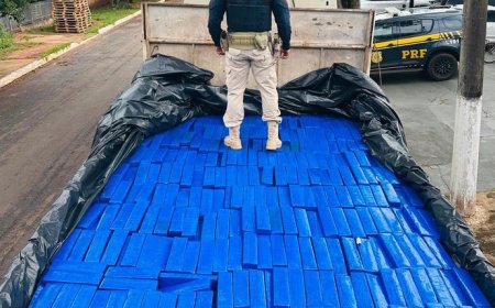 Carga milionária: PRF encontra 3.5 toneladas de maconha escondidas em caminhão no Mato Grosso do Sul