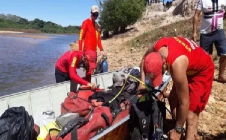 Corpo em decomposição é encontrado por pescadores no rio Tocantins